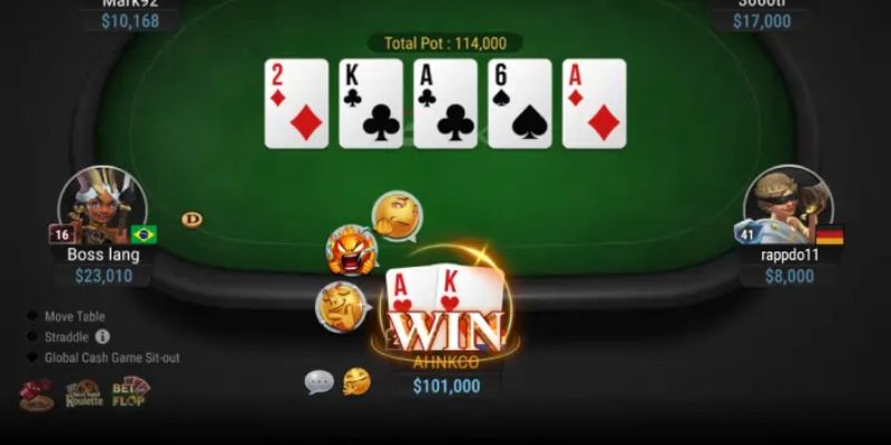 Tựa game Texas Hold’em hot hit ở nền tảng
